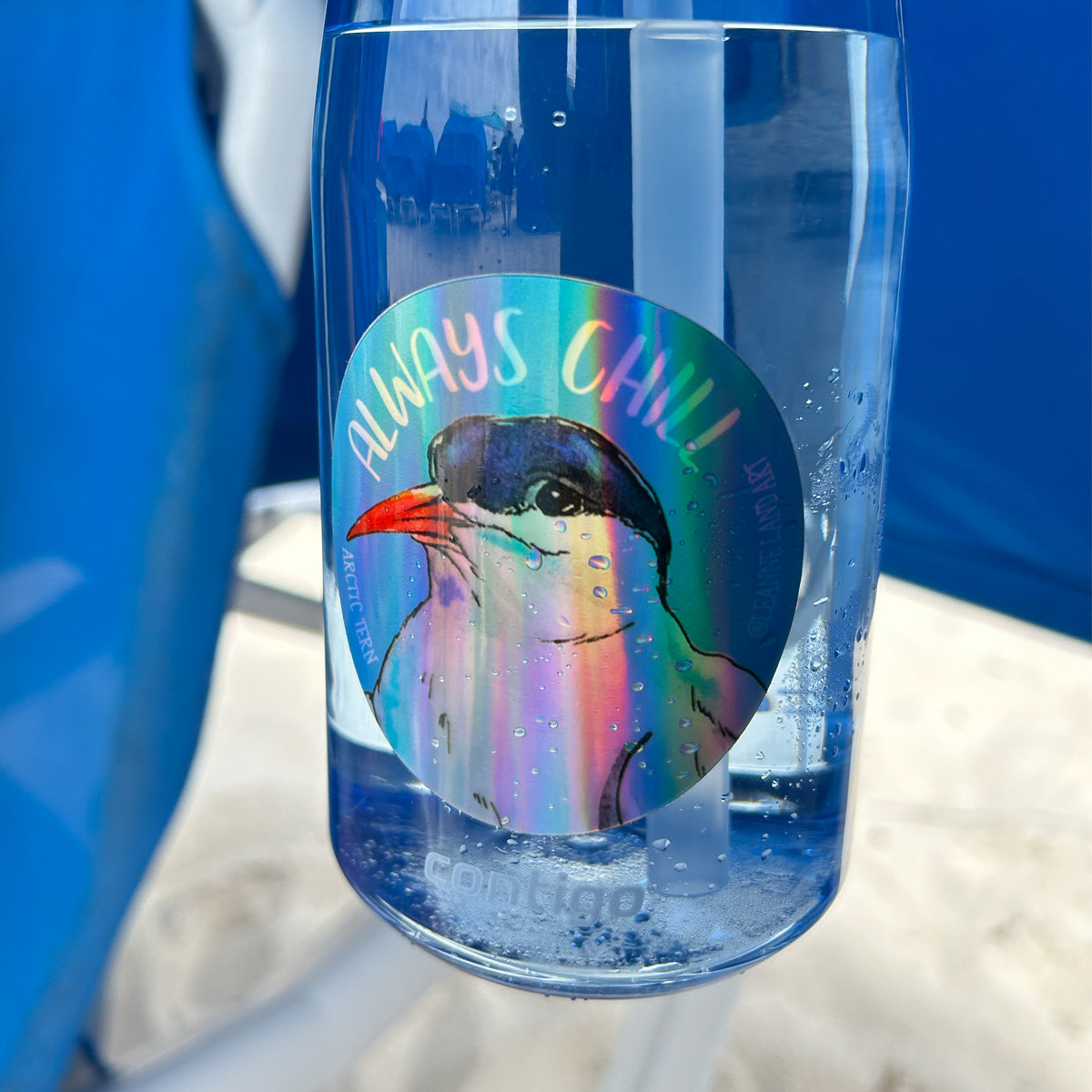 Holographic ARCTIC TERN Vinyl Sticker