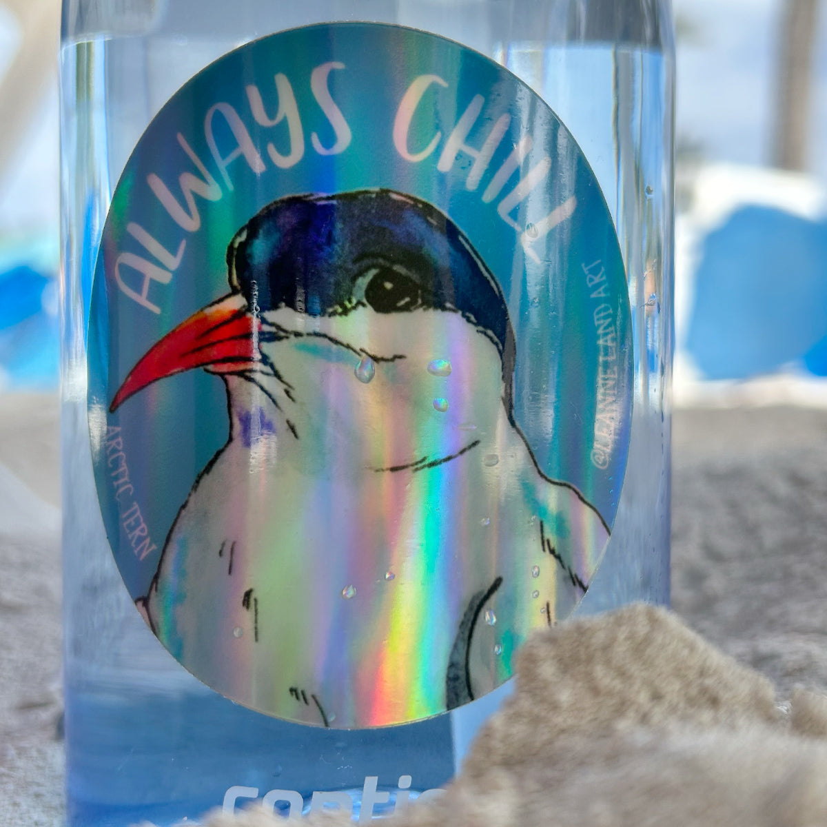 Holographic ARCTIC TERN Vinyl Sticker