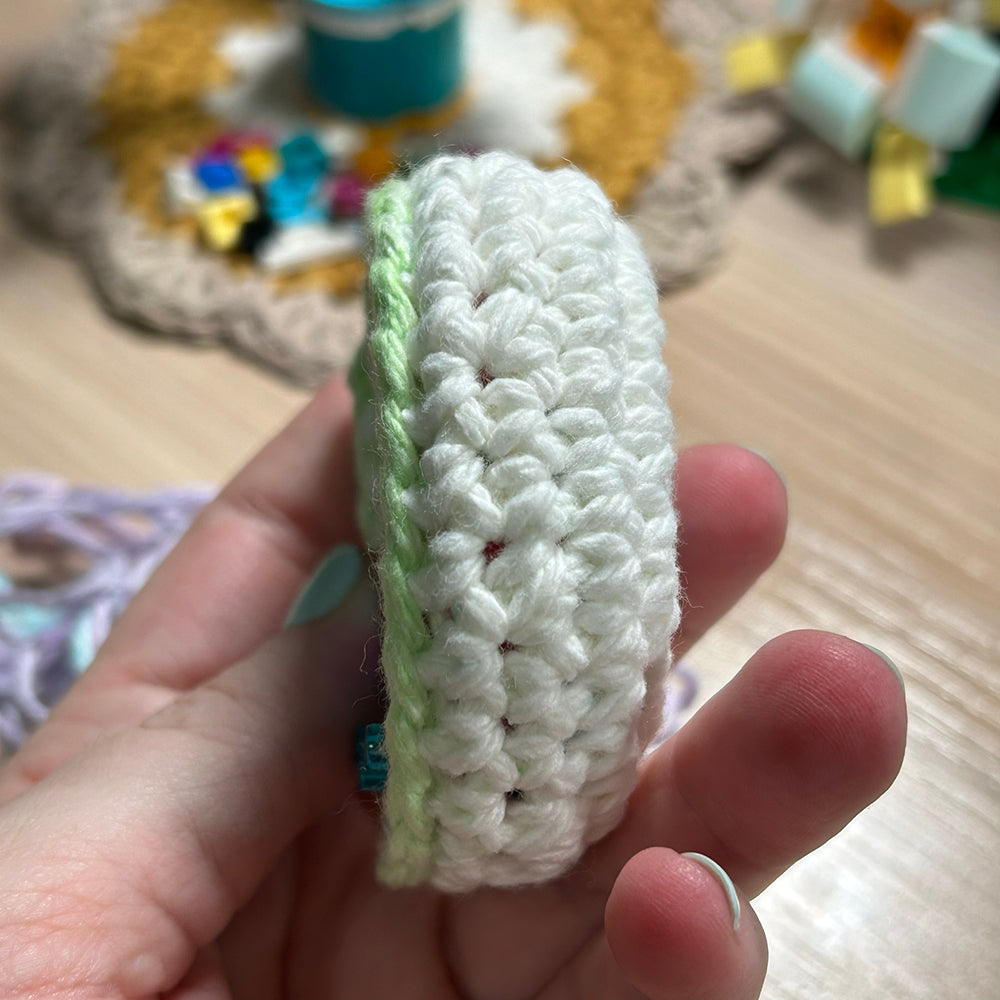 Tamagotchi Uni CASE ✩ Calico White Teal Green