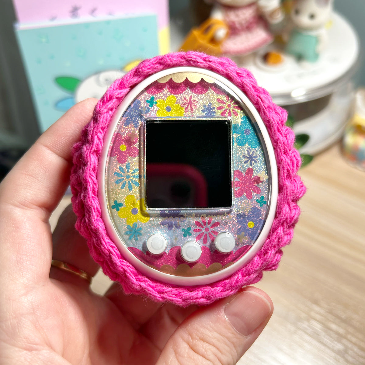 Tamagotchi ON/MEETS Case ✩ Crochet Pattern
