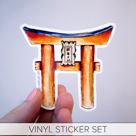 JAPAN STICKER BUNDLE ✩ Large Vinyl Stickers