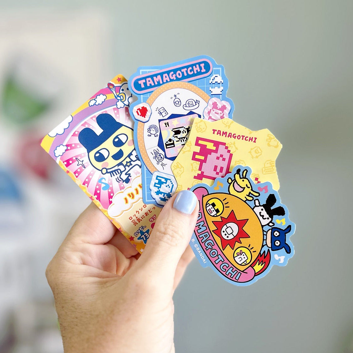 Tamagotchi Japan STICKER Pack - Pack 1 ✩ Official Collectible