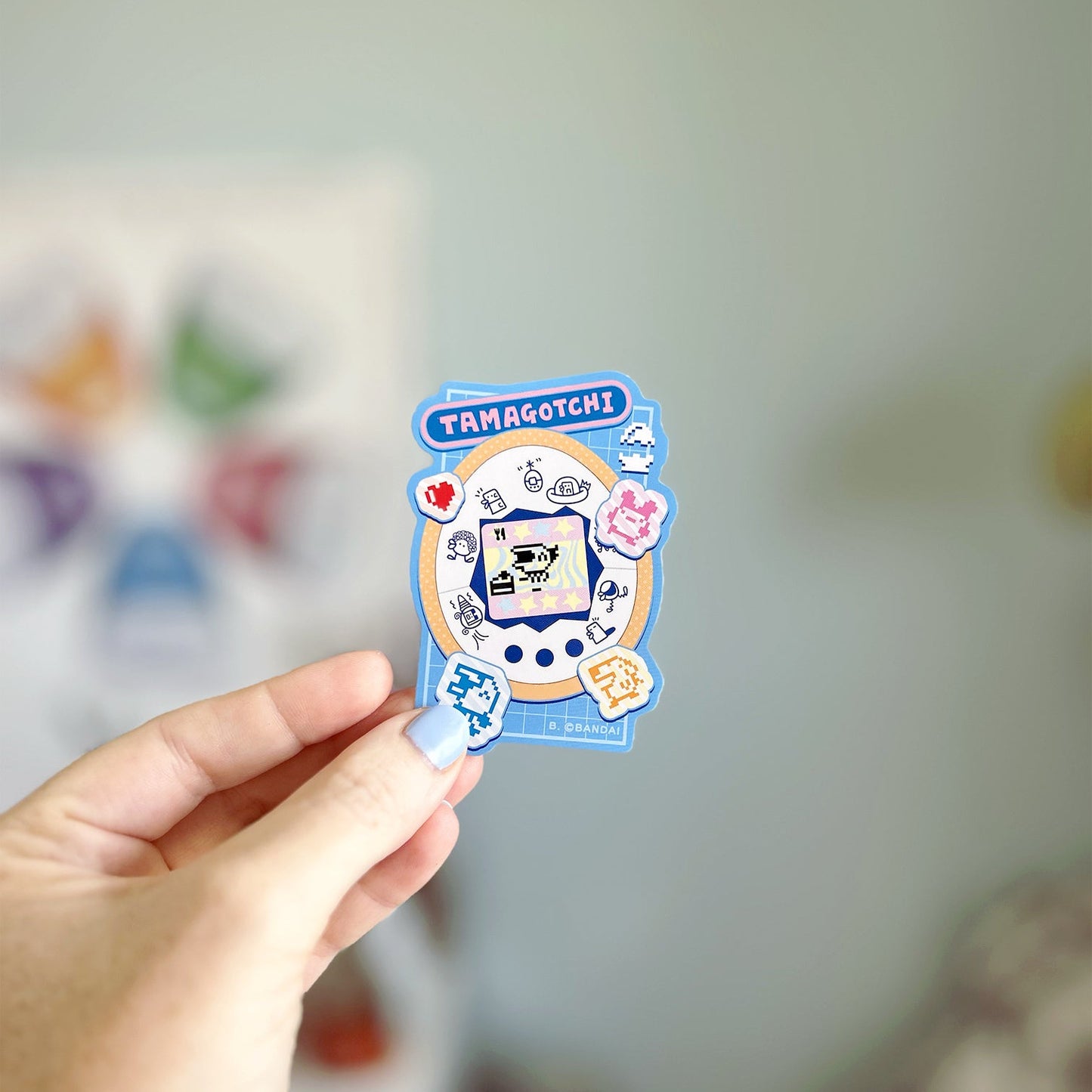 Tamagotchi Japan STICKER Pack - Pack 1 ✩ Official Collectible