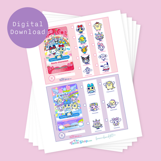Tamagotchi Tamaverse Tickets Checklist