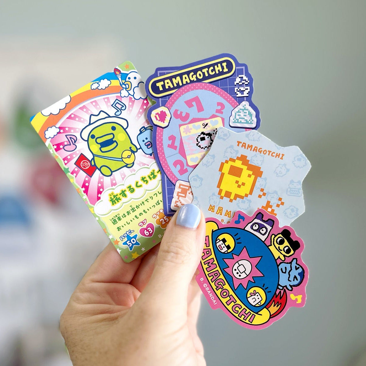 Tamagotchi Japan STICKER Pack - Pack 2 ✩ Official Collectible