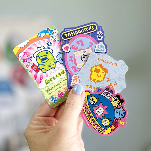 Tamagotchi Japan STICKER Pack - Pack 2 ✩ Official Collectible