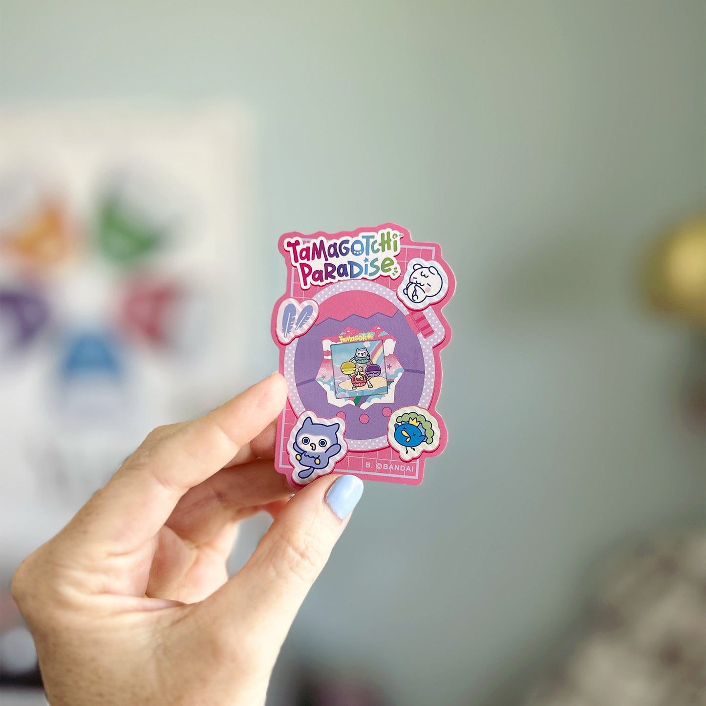 Tamagotchi Paradise Japan STICKER Pack - Pack 3 ✩ Official Collectible
