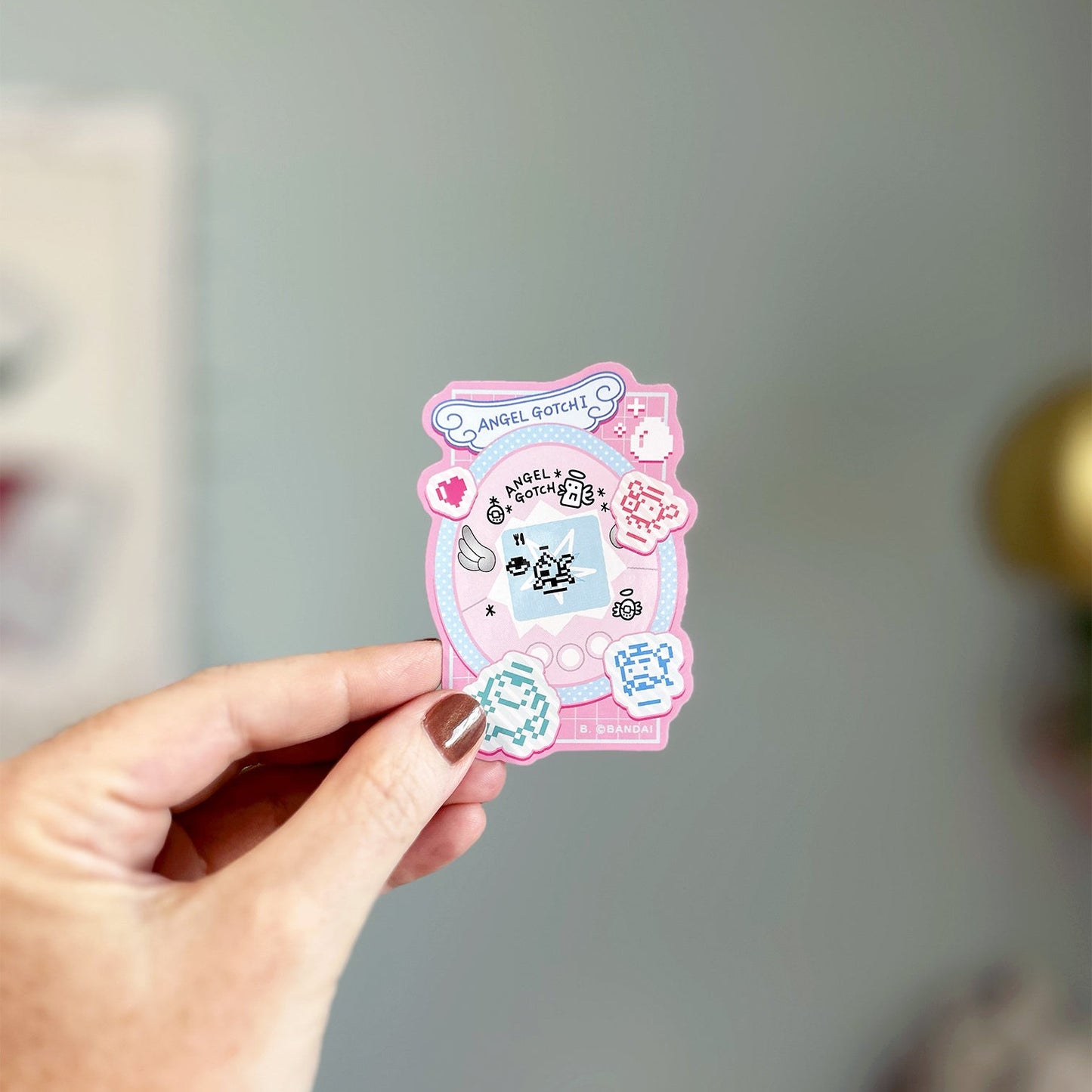 Tamagotchi Angelgotchi Japan STICKER Pack - Pack 4 ✩ Official Collectible