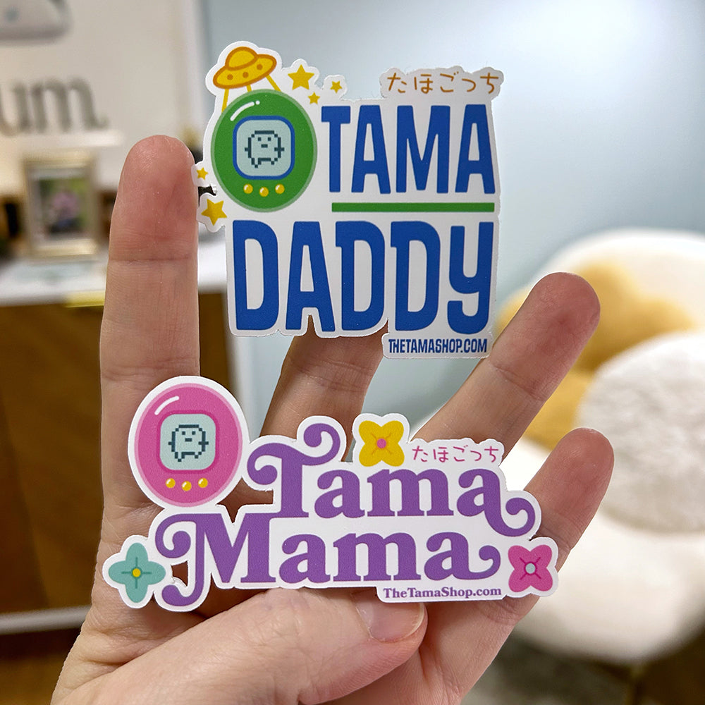 TAMA DADDY ✩ Tamagotchi Inspired Sticker