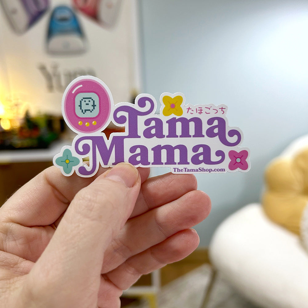 TAMA MAMA ✩ Tamagotchi Inspired Sticker