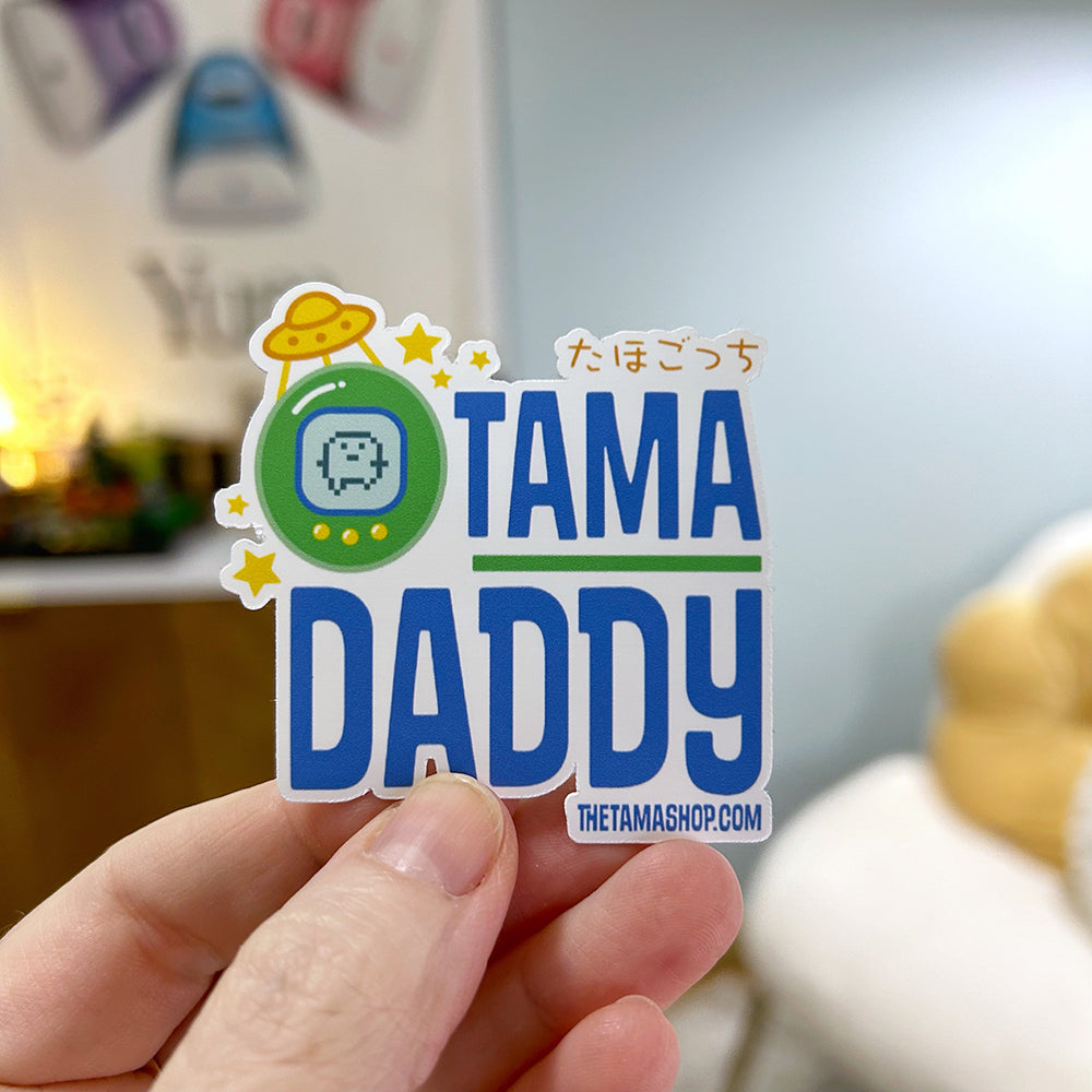 TAMA DADDY ✩ Tamagotchi Inspired Sticker