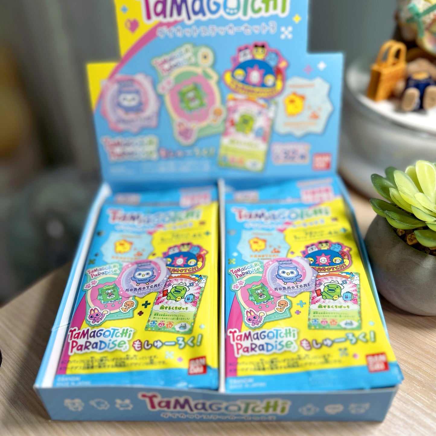 Tamagotchi Paradise Japan STICKER Pack - Pack 3 ✩ Official Collectible