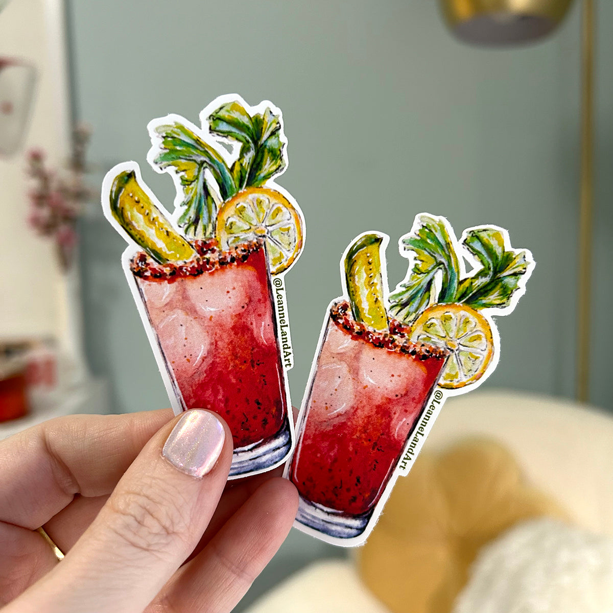 🇨🇦 Canadian CAESAR Drink ✩ Sticker Set