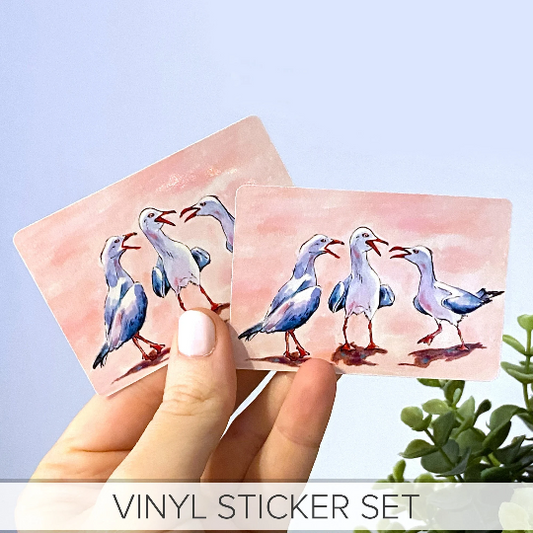 3 Seagulls ✩ STICKER SET